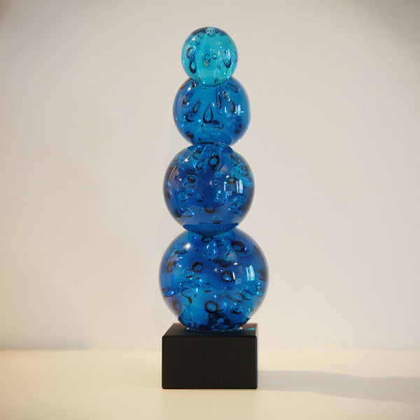 Four Spheres Blue