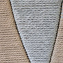 Nuts Rope - Hand-colored cotton ropes wall panel with Okoume timber frame by Fp Art Collection - Fp Art Online