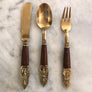 Thai Cutlery Vintage Set for 6 (1970) Wedding Gift by Fp Art Tableware - Fp Art Online