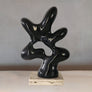 Black Whispers - Handmade shelf sculpture in fiberglass by Fp Art Collection - Fp Art Online