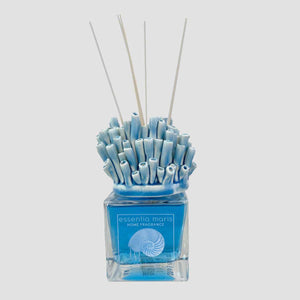 Blue Anemone 200ml - Handmade ceramic and glass room fragrance diffuser by Battista Emanuela - Fp Art Online