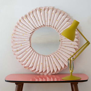 Mortadella - Hand-modeled ceramic sculpture with mirror by Valenti Nicole - Fp Art Online