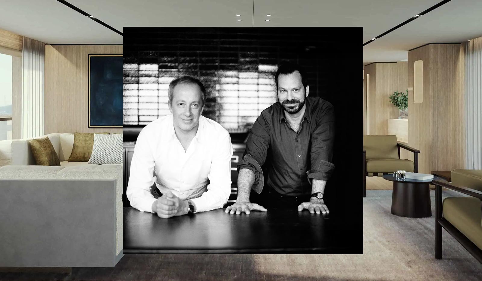 Designing freedom between architecture art and the sea with Enrico Bonetti and Dominic Kozerski