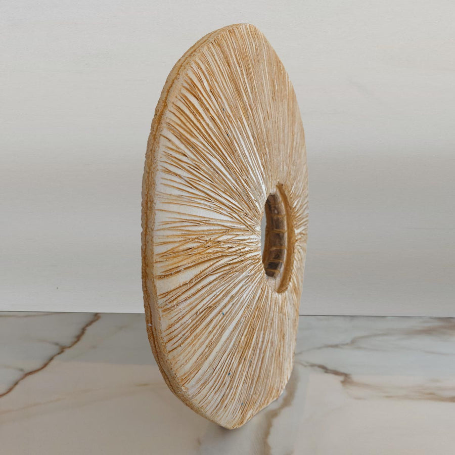 Cyclosphere Light - Handmade shelf sculpture in ceramic by Fp Art Collection - Fp Art Online