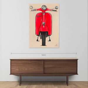 Vespa Piaggio Red Passion No. 3