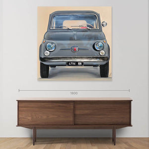Fiat 500 Gray