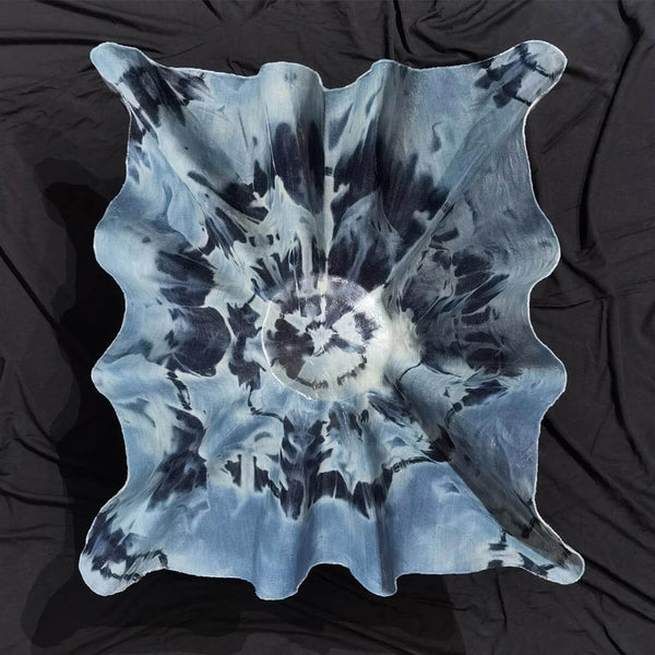 Blue Shibori Flame