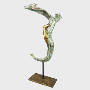 Femme Oiseau - Bronze sculpture by Durand Nicole - Fp Art Online
