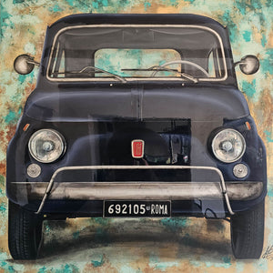 Fiat 500 Blue Vilebrequin