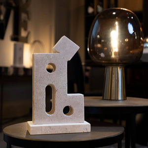FP Art sculpture displayed in interior setting