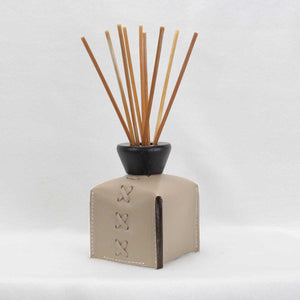 Fragrance Diffuser with Leather Cover by Fp Art Collection - Fp Art Online