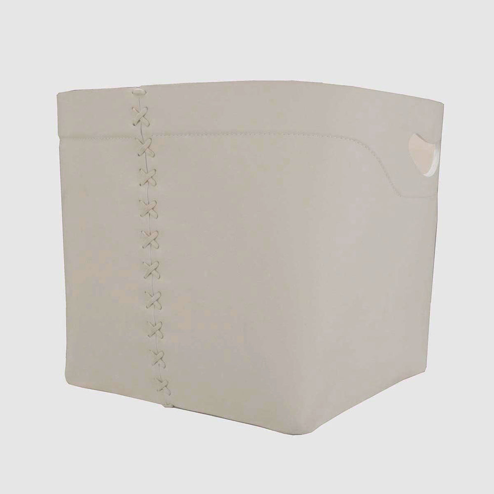 Multipurpose Leather Basket