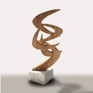 Boomerang - Handmade shelf sculpture in timber by Fp Art Collection - Fp Art Online