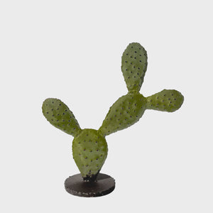 Small Cactus - Wrought iron sculpture by Fp Art Collection - Fp Art Online