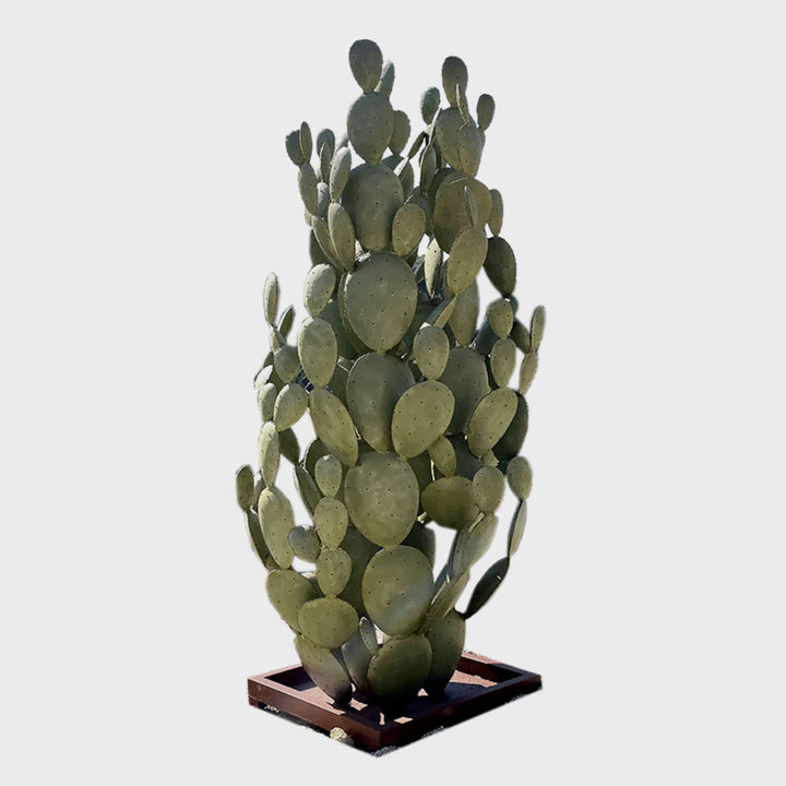 Extra Large Cactus - Wrought iron sculpture by Fp Art Collection - Fp Art Online