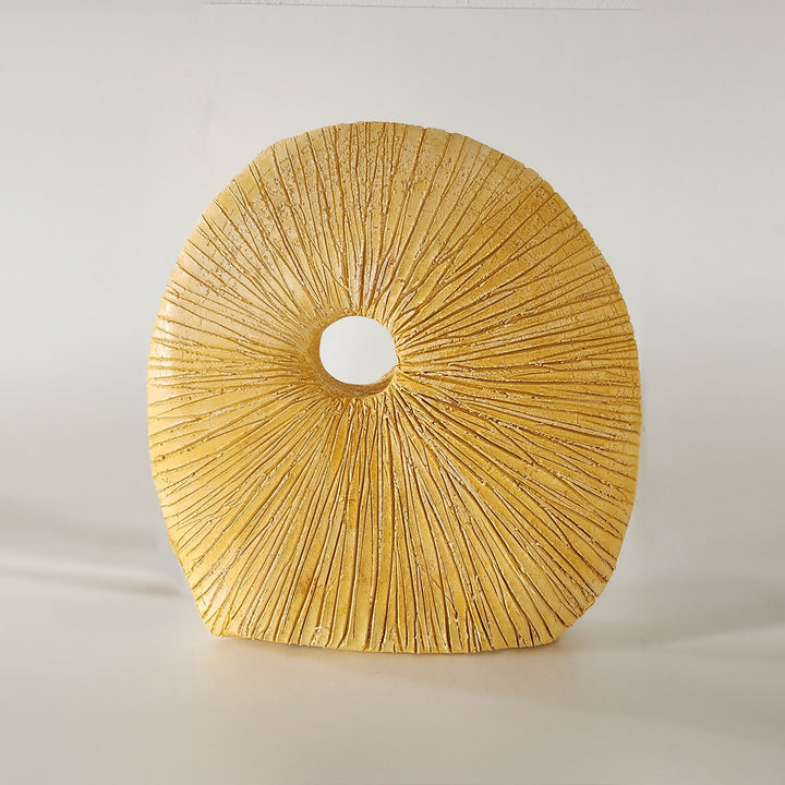 Ellipse #2 - Handmade shelf sculpture in ceramic by Fp Art Collection - Fp Art Online