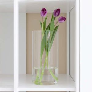Easy 03 - Extremely pure borosilicate blown glass vase by Slow Design 44 - Fp Art Online