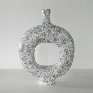 Grey Portal - Handmade fiberglass vase by Fp Art Collection - Fp Art Online