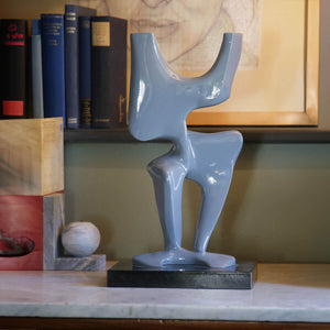 Grey Apple - Bardiglio marble book holder by Fp Art Collection - Fp Art Online