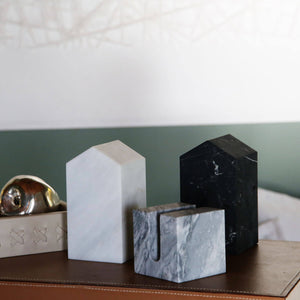 Grey Architecture - Bardiglio marble book holder by Fp Art Collection - Fp Art Online