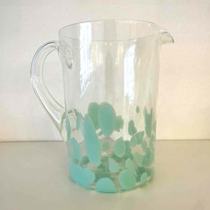 Goti Carafe Turquoise, Murano blown glass by Fp Art Tableware - Fp Art Online