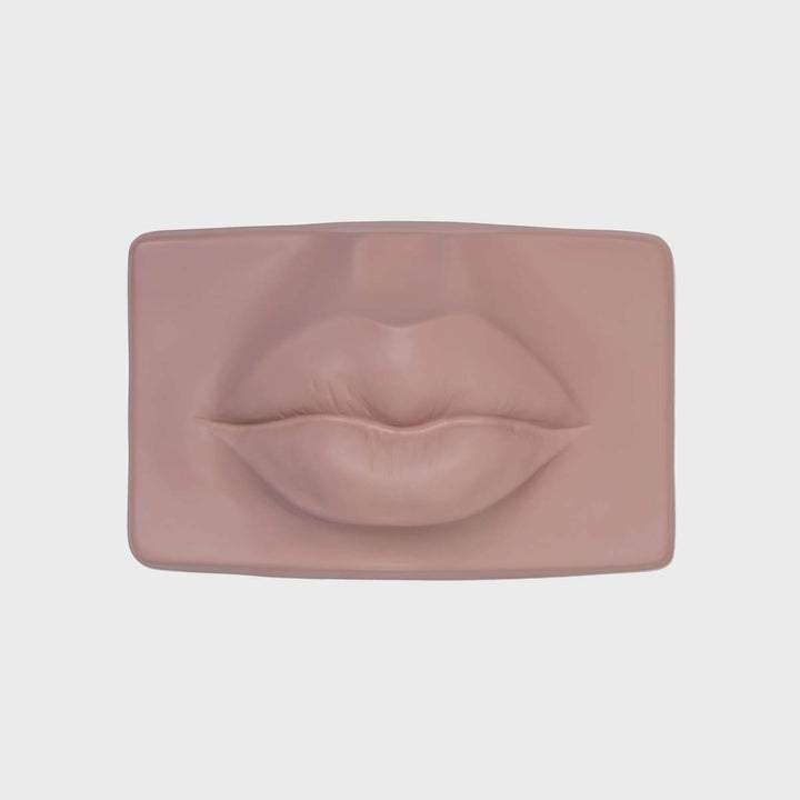 Lips Sculpture - Handmade blend of plaster and cement by Boemi Stefania - Fp Art Online