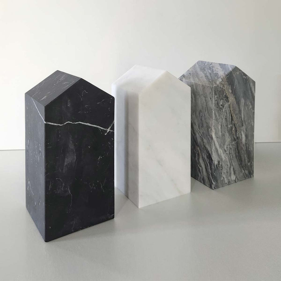 Black Home - Black Marquina marble book holder by Fp Art Collection - Fp Art Online