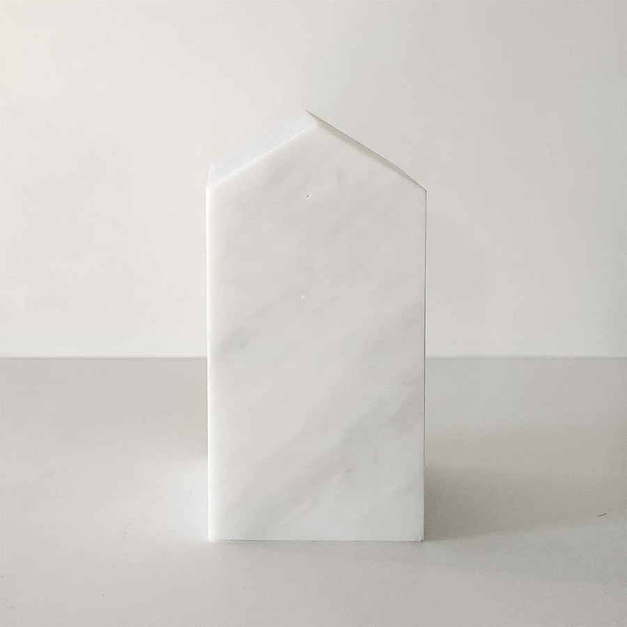 White Home - Carrara marble book holder by Fp Art Collection - Fp Art Online