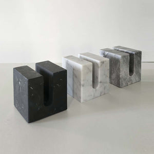 Black Architecture - Black Marquina marble book holder by Fp Art Collection - Fp Art Online