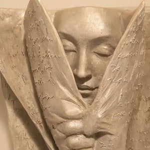 Myself - Terracotta sculpture by Grizi Paola - Fp Art Online