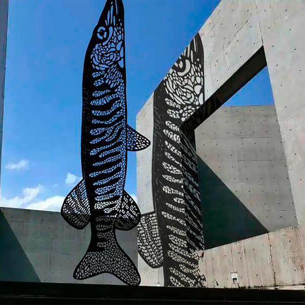 Laser-cut Abstract Creatures