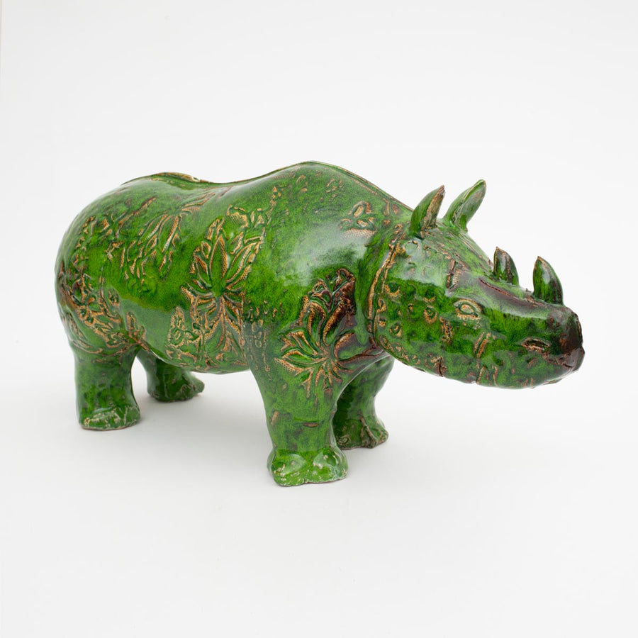 #HIPPO - Enameled ceramic hippopotamus sculptures by Amaaro - Fp Art Online