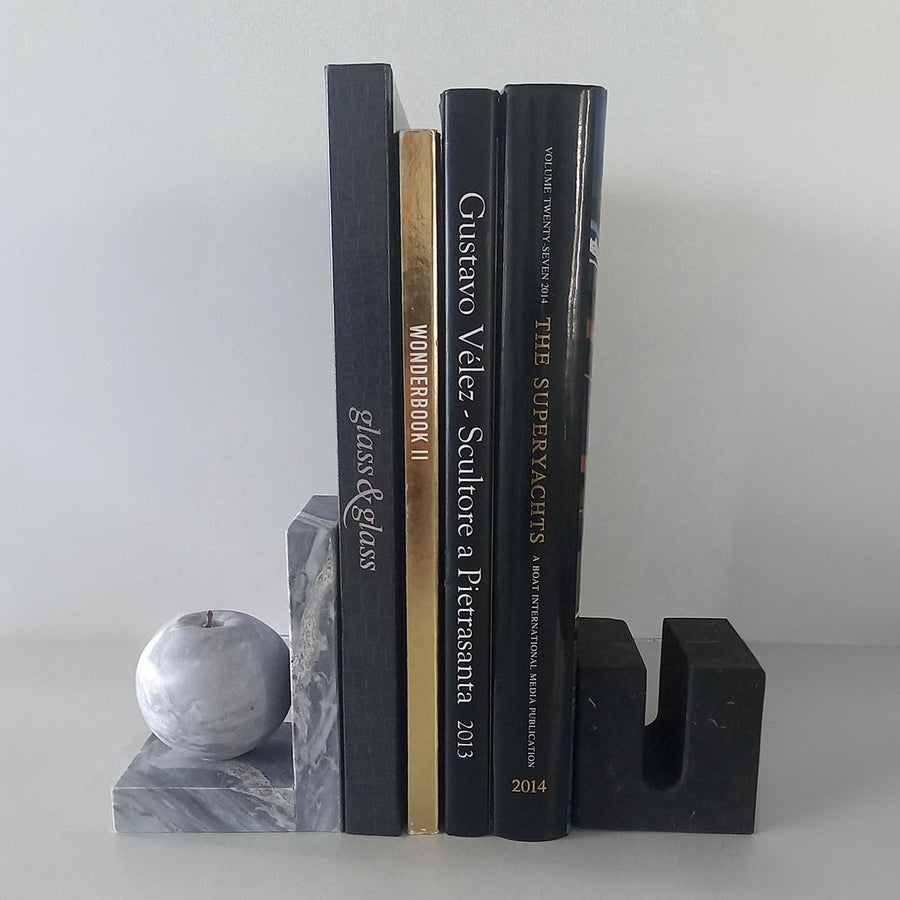 Black Architecture - Black Marquina marble book holder by Fp Art Collection - Fp Art Online
