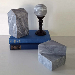 Grey Home - Bardiglio marble book holder by Fp Art Collection - Fp Art Online