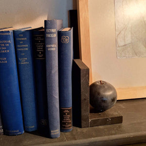 Black Apple - Black Marquina marble book holder by Fp Art Collection - Fp Art Online