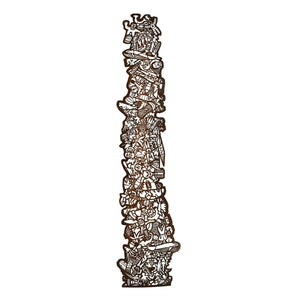 Laser-cut Totem
