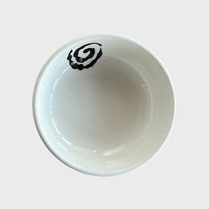 "Vertigo" Small Bowl, Handmade ceramic plate by La Falce Giovanna - Fp Art Online