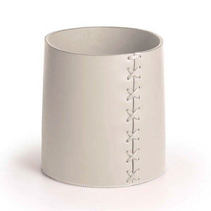 Leather Waste Bin