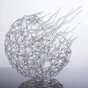 Medusa - Soft glass flamework sculpture by Bonaventura Mauro - Fp Art Online