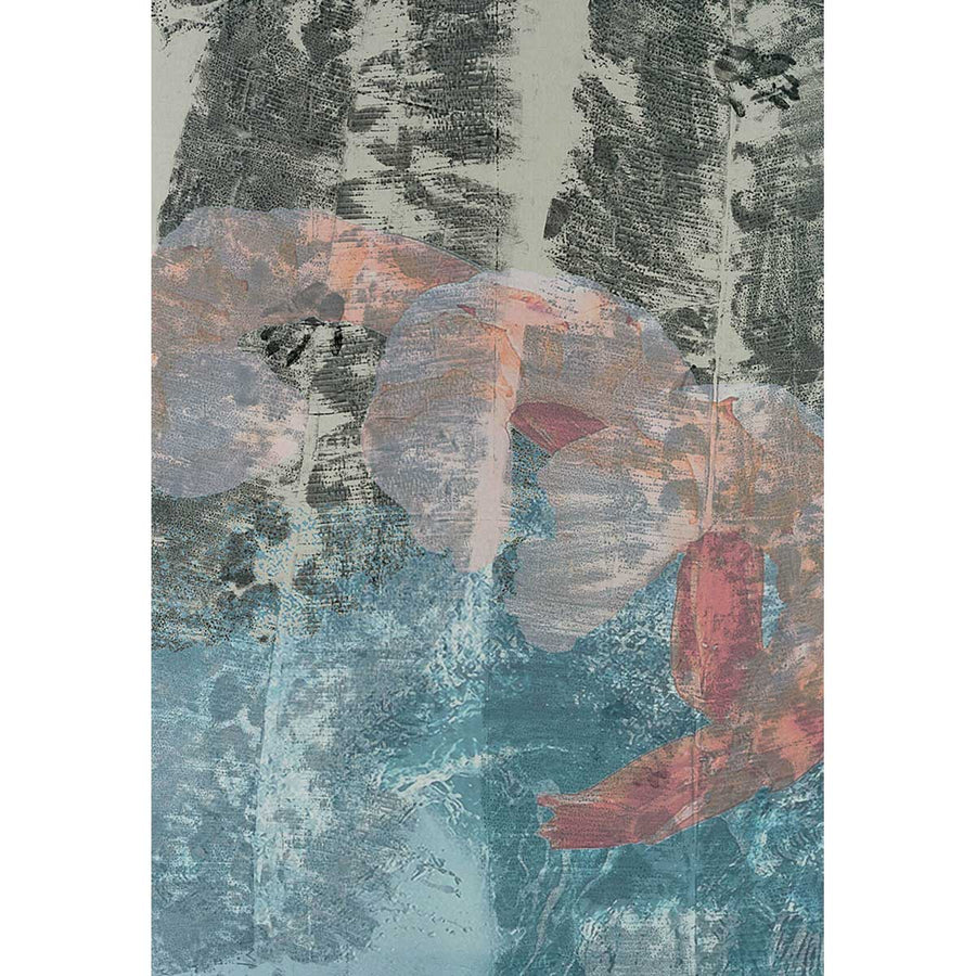 High Tide #1 - Oil and ultraviolet inkjet print on linen by Colon Nico - Fp Art Online