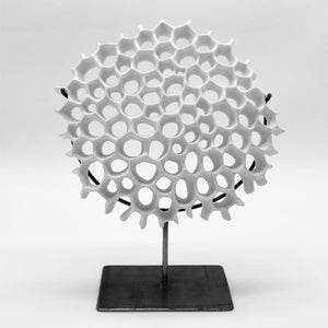 Radiolaria - Porcelain sculpture by Miranda Rita - Fp Art Online