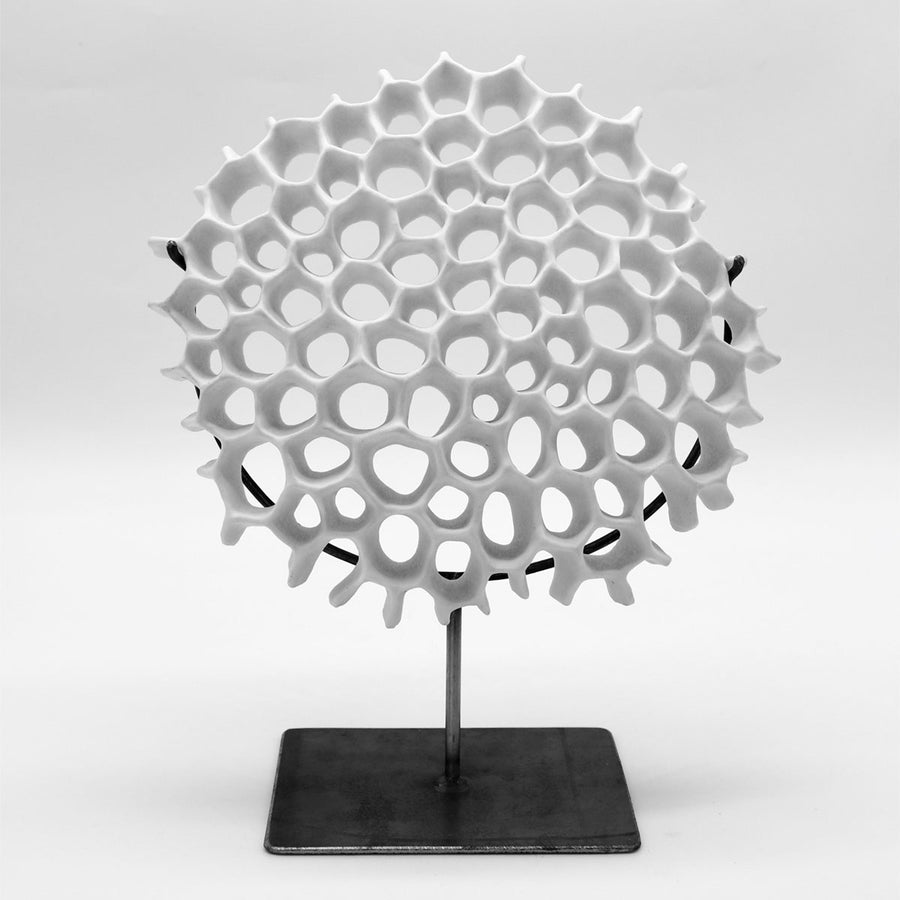 Radiolaria - Porcelain sculpture by Miranda Rita - Fp Art Online