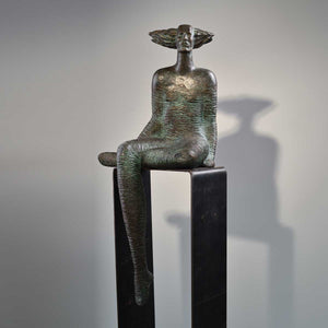 Androgino Essere Archetipo - Bronze sculpture lost-wax casting by Lucchi Bruno - Fp Art Online
