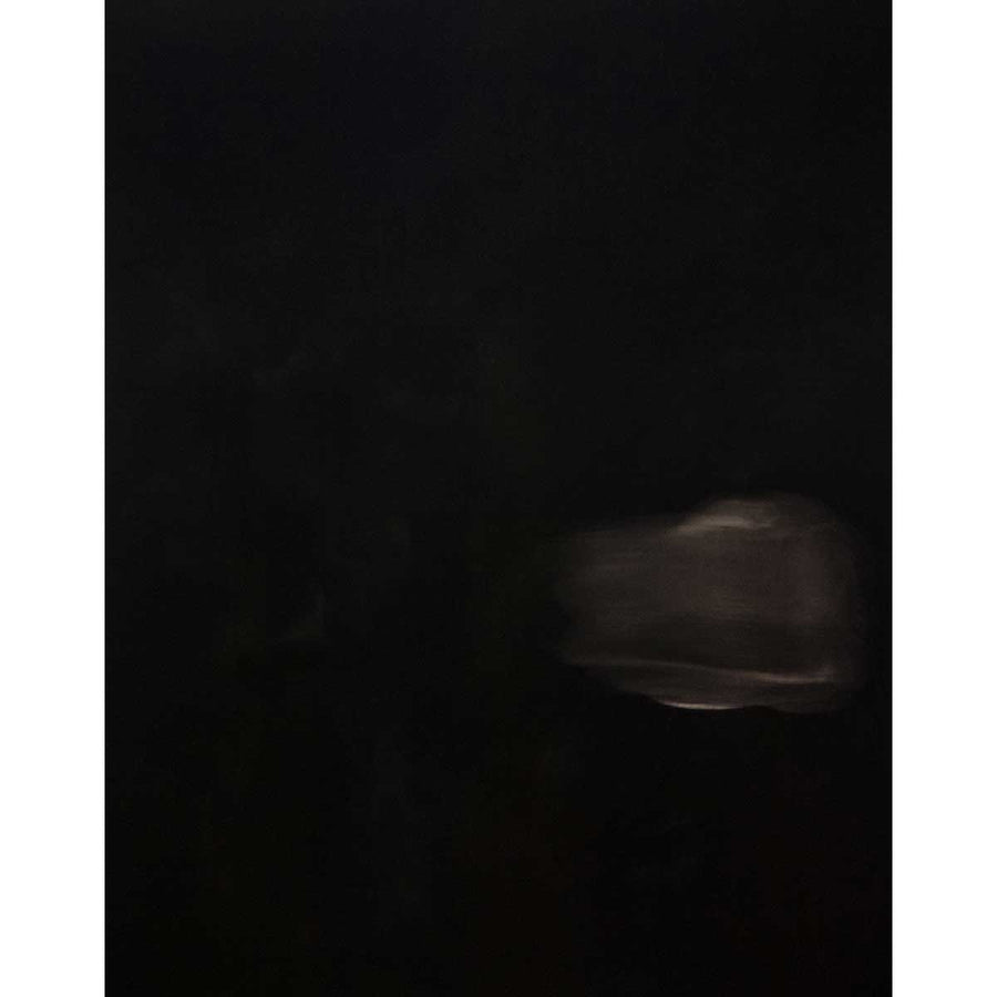 Black Painting #2 - Acrylic on wood frame by Vignando Mauro - Fp Art Online