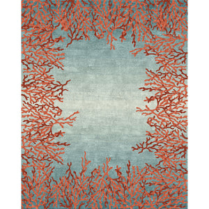 Bora Bora - Hand-knotted rug by Illulian - Fp Art Online