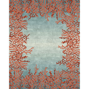 Bora Bora - Hand-knotted rug by Illulian - Fp Art Online
