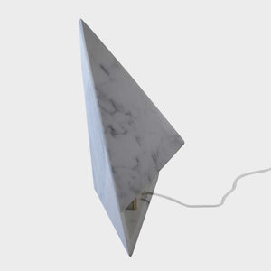 Cheope - Bedside lamp made of Calacatta marble by Pucci Donato - Fp Art Online