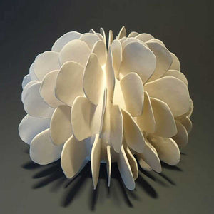 Clouds - Porcelain sculpture by Miranda Rita - Fp Art Online