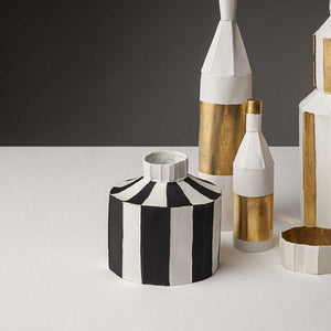 Fide - Paper clay ceramic vase by Paronetto Paola - Fp Art Online