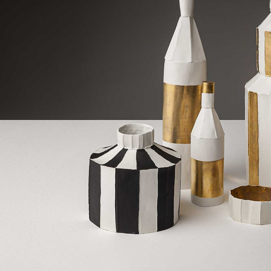 Fide - Paper clay ceramic vase by Paronetto Paola - Fp Art Online
